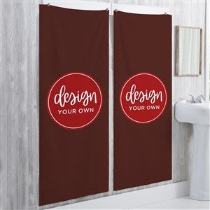 Design Your Own Personalized 35" x 72" Bath Towel- Brown - 34032-CB