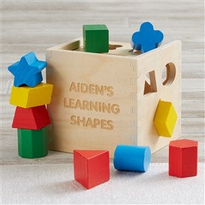 Melissa & Doug® Personalized Shape Sorter - 34035