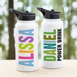 Custom Engraved Kid's Water Bottle | Personalized Gift for Kids