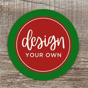 Design Your Own Personalized Paper Coasters- Green - 34048-GR