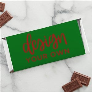 Design Your Own Personalized Candy Bar Wrappers- Green - 34050-GR