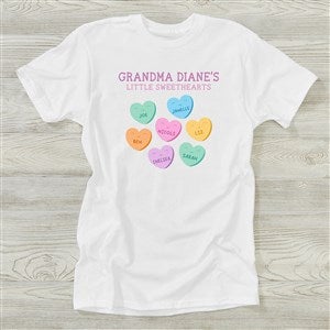 Grandmas Sweethearts Personalized Hanes T-Shirt - 34109-T