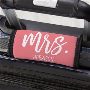 Mr. & Mrs. Personalized Luggage Handle Wrap - 34138