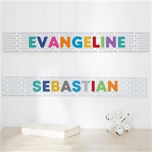 Vibrant Name Personalized Wooden Sign - 34146