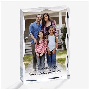 Photo and Text Personalized Keepsake-V - 34154-LV