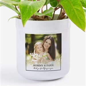 Photo  Message For Her Personalized Outdoor Flower Pot - 34162
