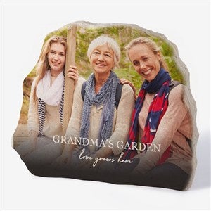 Photo  Message For Her Personalized Standing Garden Stone - 34165
