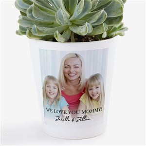 Photo  Message For Her Personalized Mini Flower Pot - 34173