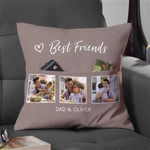 For Him Photo Personalized 14x14 Pocket Pillow - 34175-S