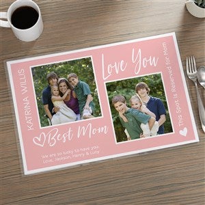 Photo Collage For Her Personalized Laminated Placemat - 34181