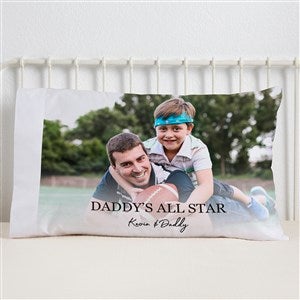 Photo & Message For Him Personalized 20" x 40" King Pillowcase - 34188-K