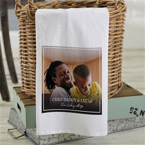 Photo Message For Him Personalized Flour Sack Towel - 34190