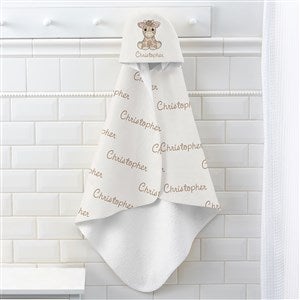Precious Moments® Giraffe Personalized Baby Hooded Towel - 34224