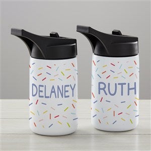 Sprinkles Personalized 13oz Reduce Frostee Water Bottle - Aqua