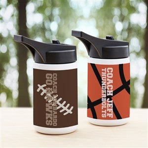 Classic Sports Personalized Double-Wall Vacuum Insulated 12.5 oz Water Bottle - 34271-S