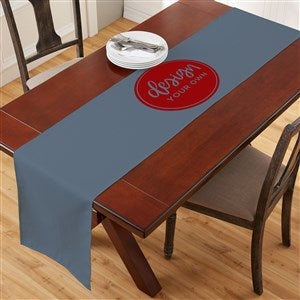 Design Your Own Personalized Table Runner - Slate Blue - 34298-SB