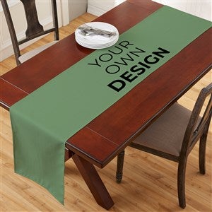 Design Your Own Personalized Table Runner - Sage Green - 34298-SG