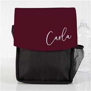 Trendy Script Personalized Lunch Bag - 34350