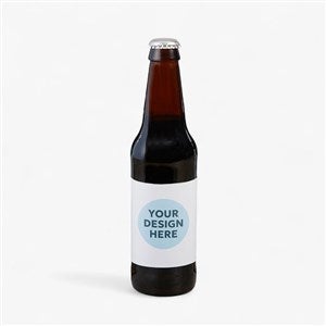 Personalized Logo Beer Bottle Labels - Set of 6 - 34402