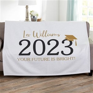 Classic Graduation Personalized 50x60 Sweatshirt Blanket - 34423-SW