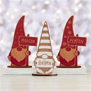 Personalized Wooden Christmas Gnomes - 34452 Personalized Wooden Christmas Gnomes - 34452