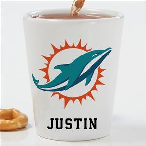 NFL Miami Dolphins Personalized Shot Glass - 34460