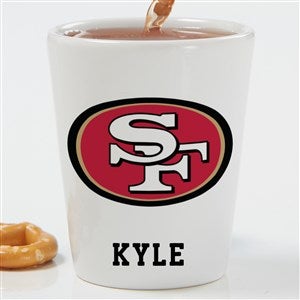 NFL San Francisco 49ers Personalized Shot Glass - 34472