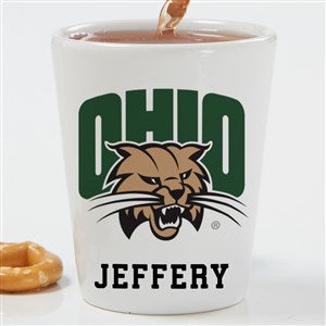 NCAA Ohio Bobcats Personalized Shot Glass - 34497