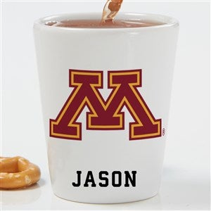 NCAA Minnesota Golden Gophers Personalized Shot Glass - 34503