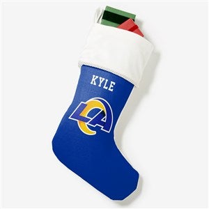 NFL Los Angeles Rams Personalized Christmas Stocking - 34544
