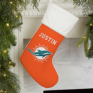 NFL Miami Dolphins Personalized Christmas Stocking - 34545