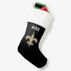 NFL New Orleans Saints Personalized Christmas Stocking - 34549