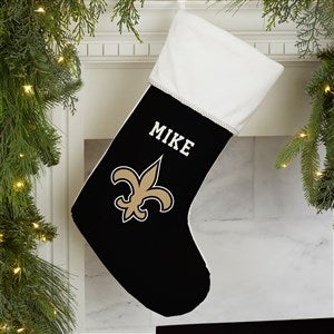 NFL New Orleans Saints Personalized Christmas Stocking - 34549