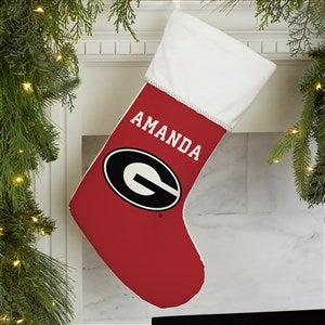 NCAA Georgia Bulldogs Personalized Christmas Stocking - 34566