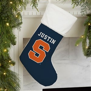 NCAA Syracuse Orange Personalized Christmas Stocking - 34575