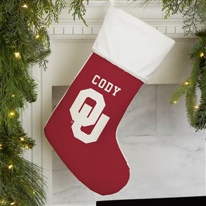 NCAA Oklahoma Sooners Personalized Christmas Stocking - 34577