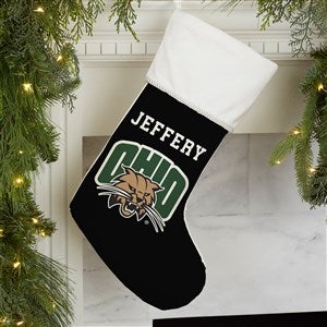 NCAA Ohio Bobcats Personalized Christmas Stocking - 34579