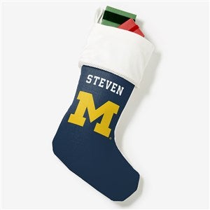 NCAA Michigan Wolverines Christmas Stocking - 34588