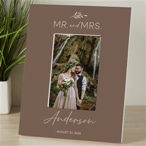 Natural Love Personalized Wedding 4x6 Tabletop Frame Vertical - 34640-V