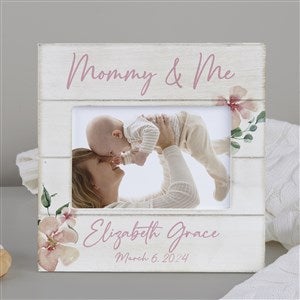 A Mothers Blooming Love Shiplap Picture Frame -4x6 Horizontal - 34669-4x6H