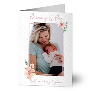 A Mothers Blooming Love Personalized Greeting Card - 34672