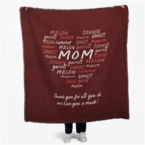 Grateful Heart Personalized 56x60 Woven Throw - 34679-A