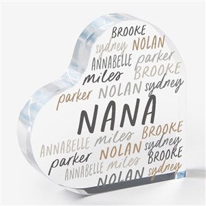 Grateful Heart Personalized Acrylic Keepsake - 34689