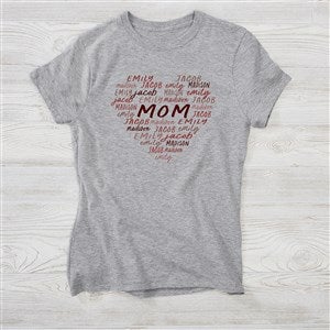Grateful Heart Personalized Hanes Ladies Fitted Tee - 34707-FT