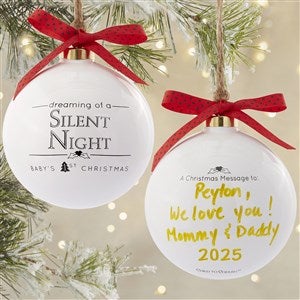 Babys 1st Christmas Quotaball Ornament - 34726