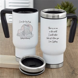 Parent & Child Elephant Personalized 14 oz. Commuter Travel Mug - 34727