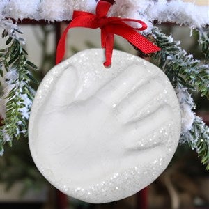 Baby’s 1st Glitter Handprint Ornament - 34728