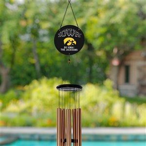 NCAA Iowa Hawkeyes Personalized Wind Chimes - 34791