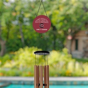 NCAA South Carolina Gamecocks Personalized Wind Chimes - 34799