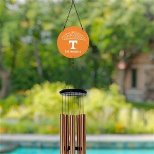 NCAA Tennessee Volunteers Personalized Wind Chimes - 34800